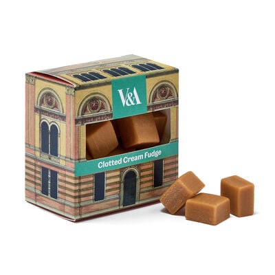 V&A clotted cream fudge