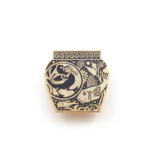 Poynter room enamel badge