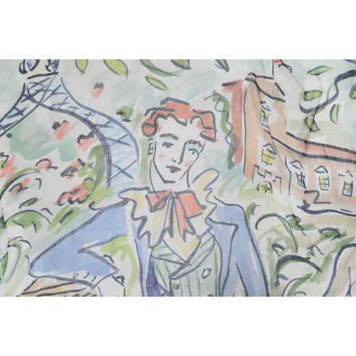 Bright Young Things scarf by Luke Edward Hall