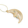 Gold moon decoration