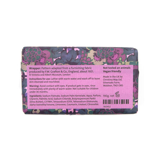 V&A Fig and grape soap