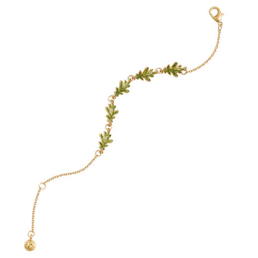 Oak leaf bracelet by Fable England