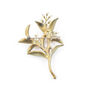 Orange blossom brooch by Michael Michaud
