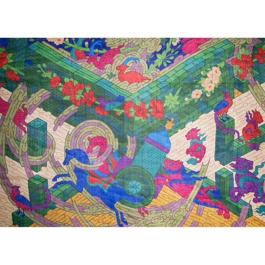 From Horizon to Horizon scarf