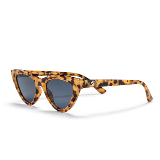 Leopard cat eye sunglasses
