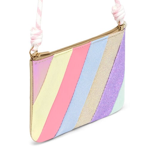 Rainbow stripe bag