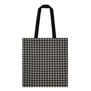 Grey Houndstooth tote bag