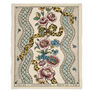 Ruban Bouquet et Perles domino paper print