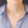 Freshwater pearl necklace by Mounir