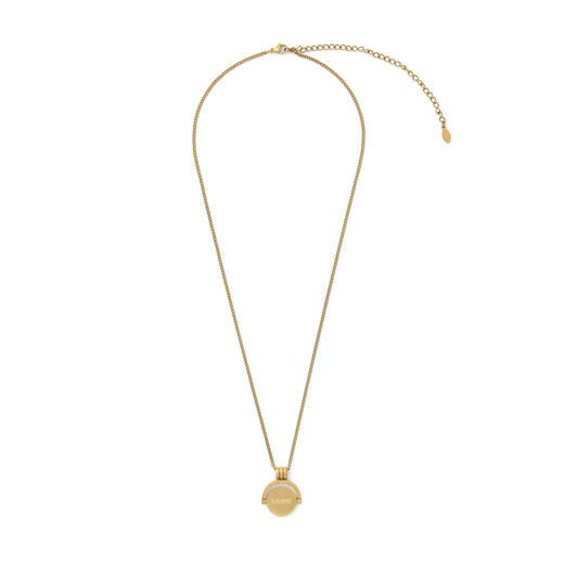 Garage + Grime spinner necklace by Hoops & Chains