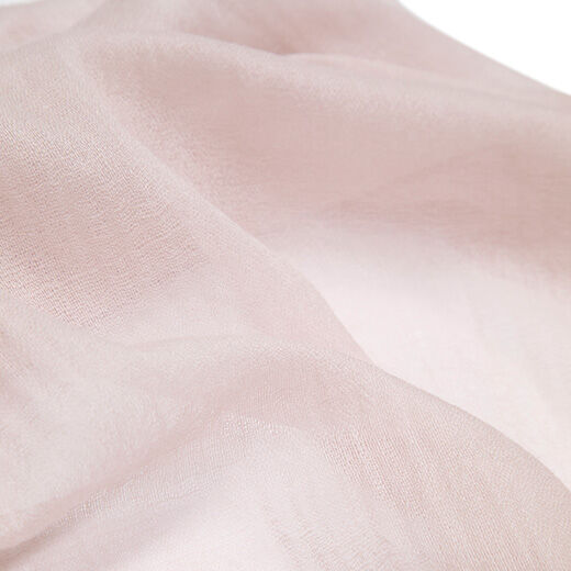 Blush pink merino scarf by Kashmir Loom