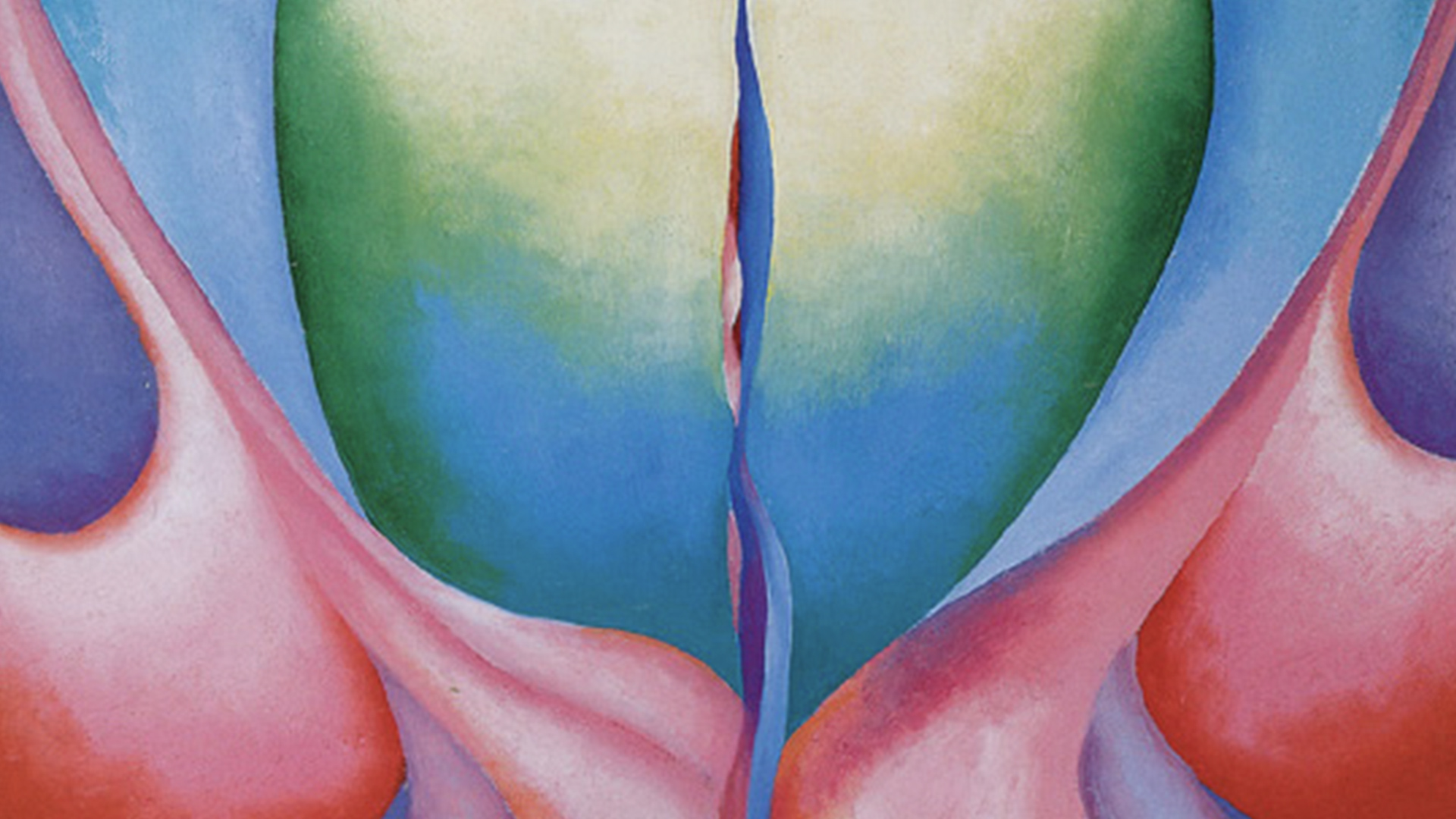 Georgia O’Keeffe flower painting