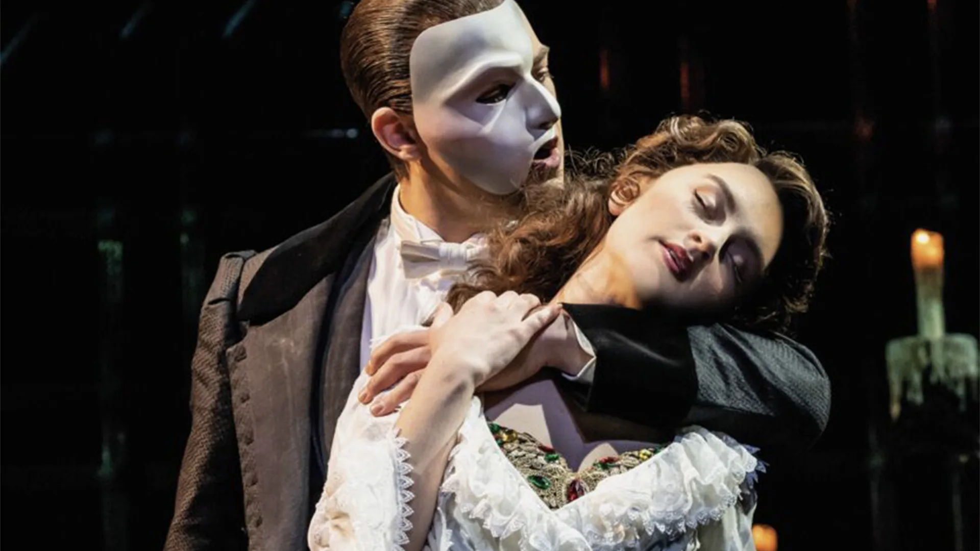 The Phantom and Christine from Phantom of the Opera