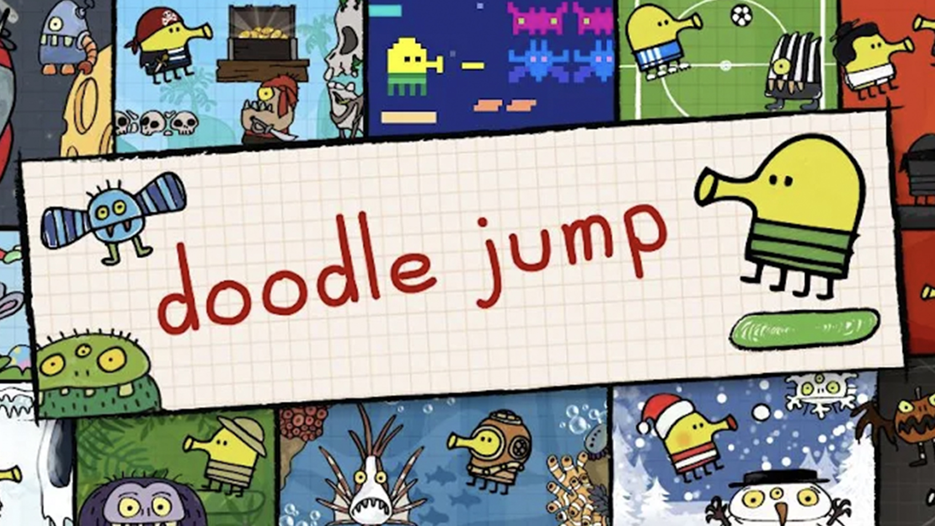Doodle Jump promotional banner