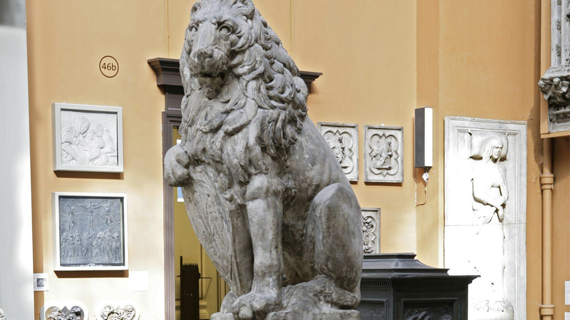 Statue of Marzocco lion