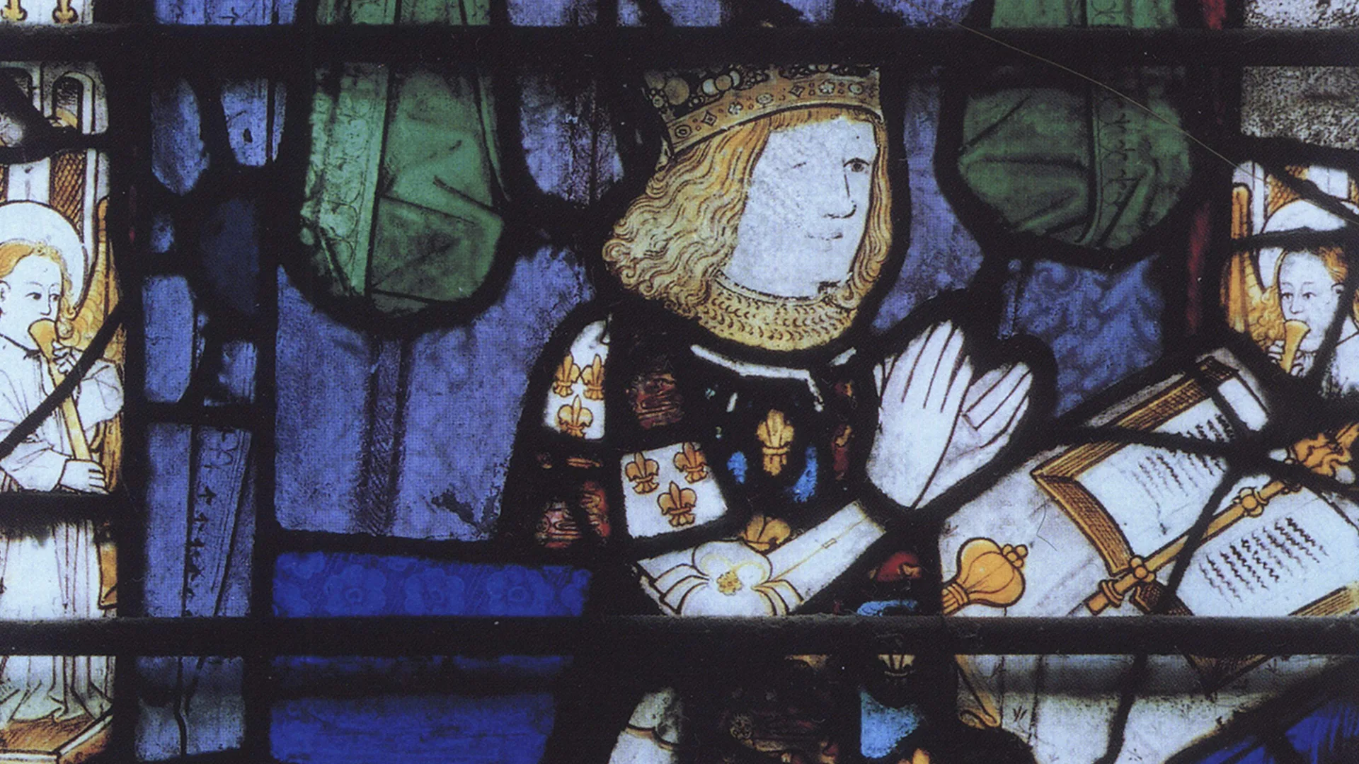 Prince Arthur Tudor in stained glass