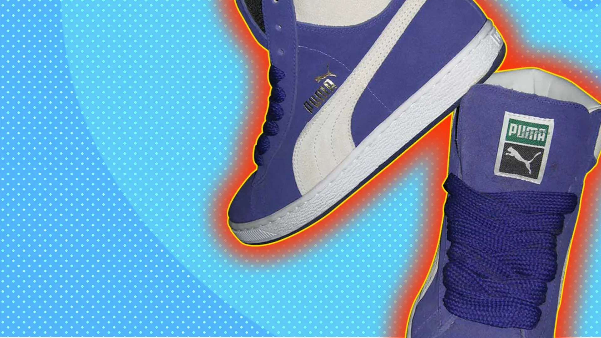 Puma high tops - in graphic house style