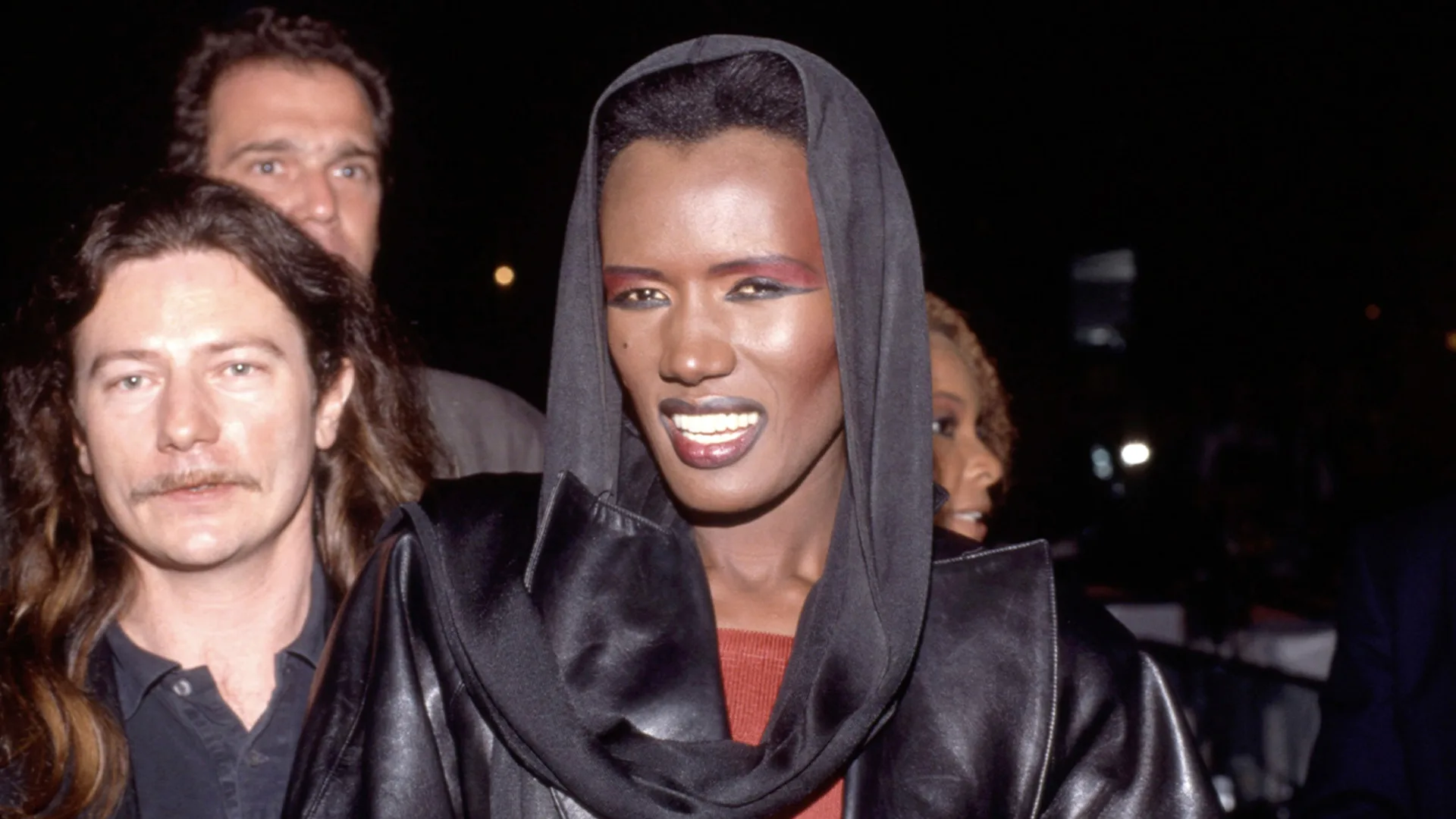 Grace Jones out in New York