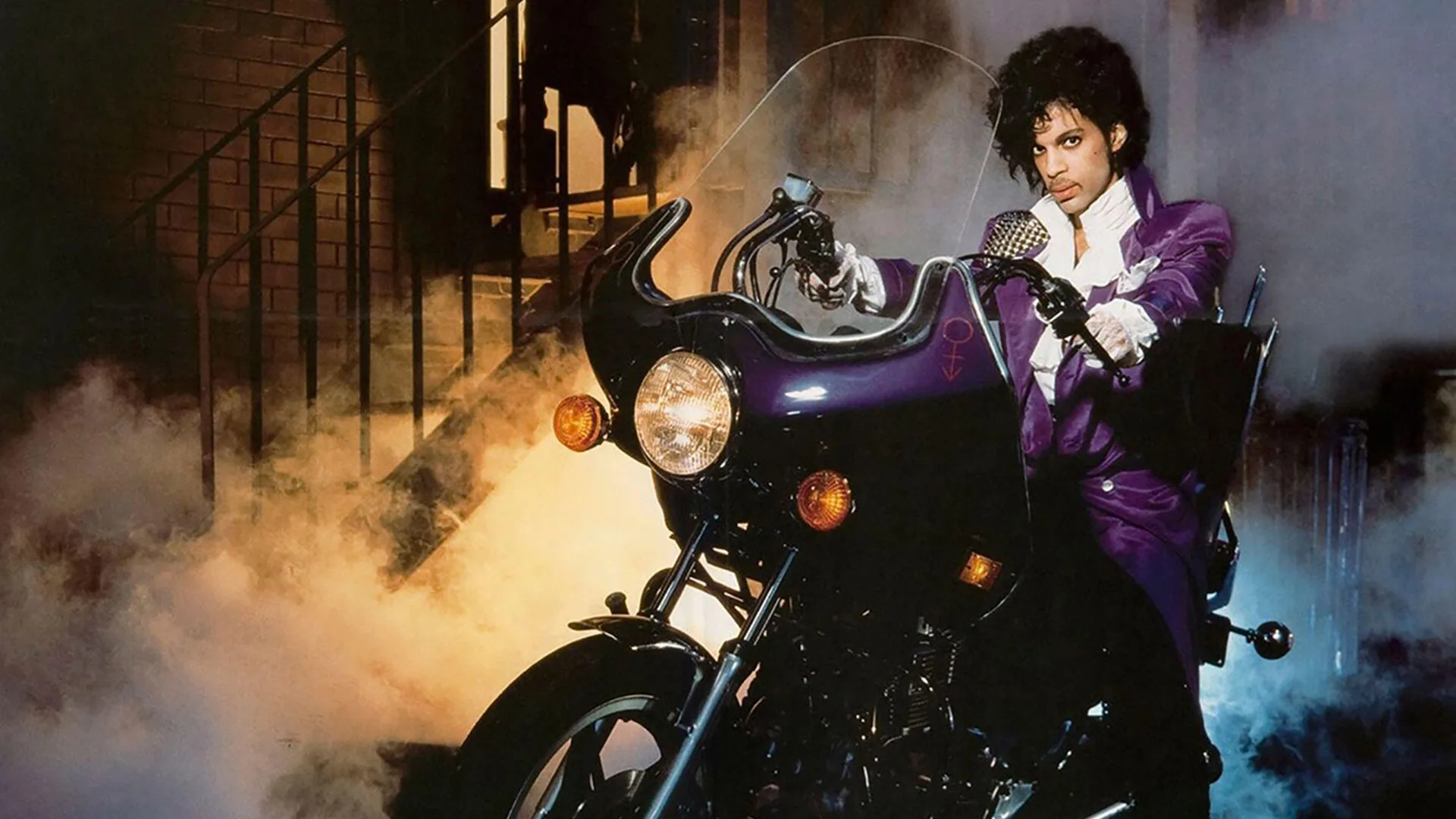 Prince image from video shoot
