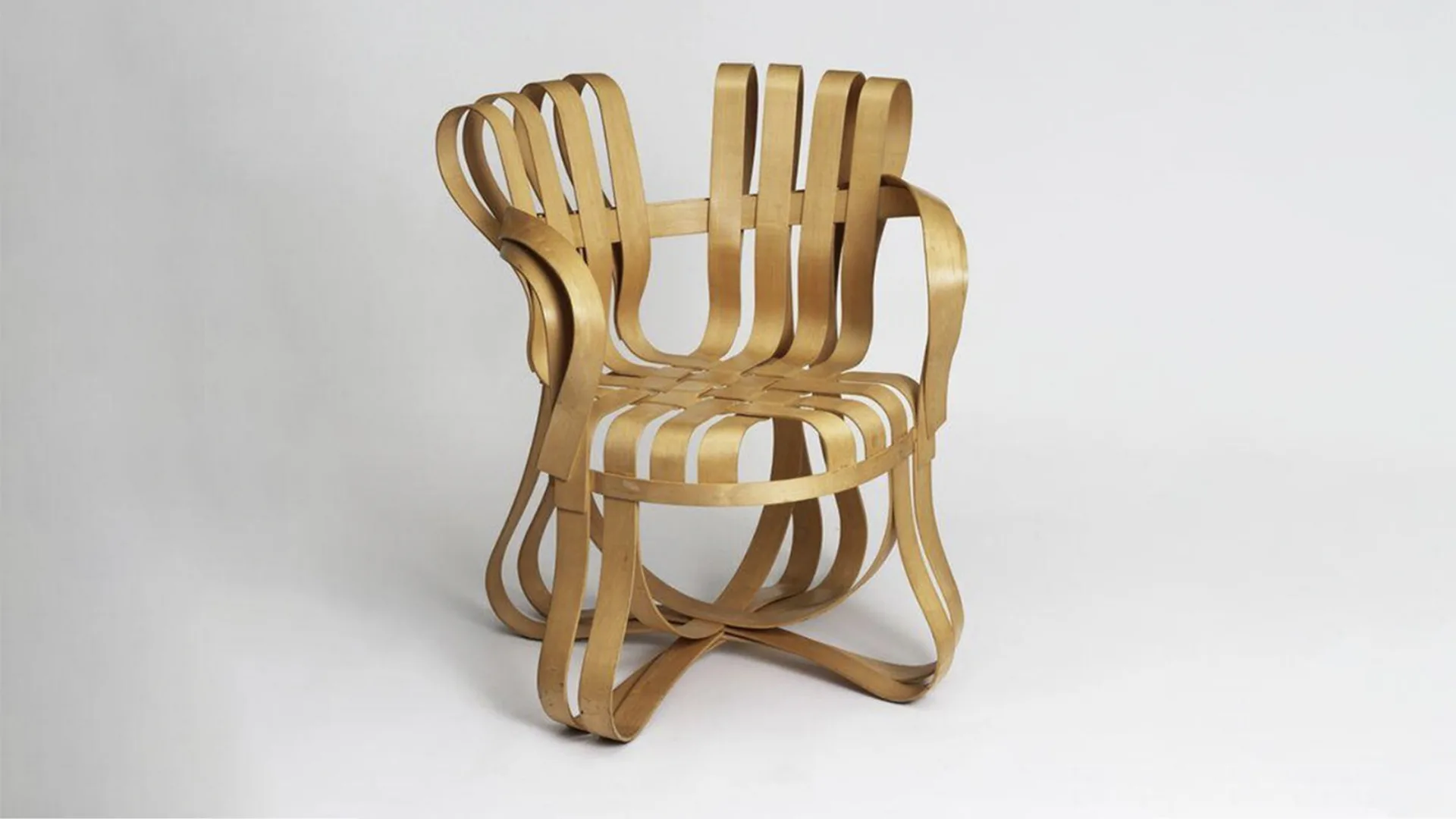 Bent plywood chair
