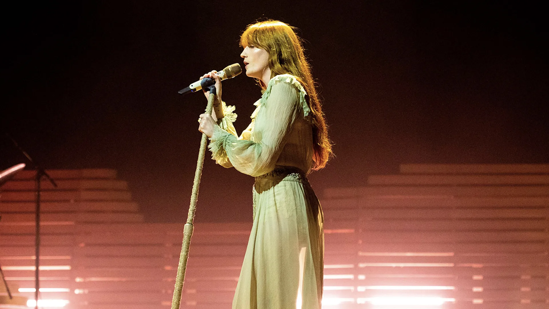 Florence and The Machine performing
