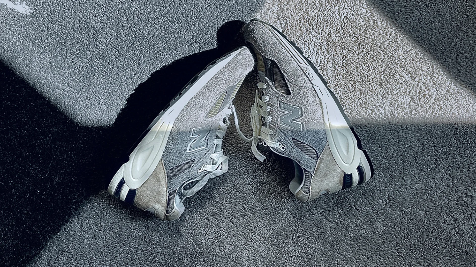 Grey trainers