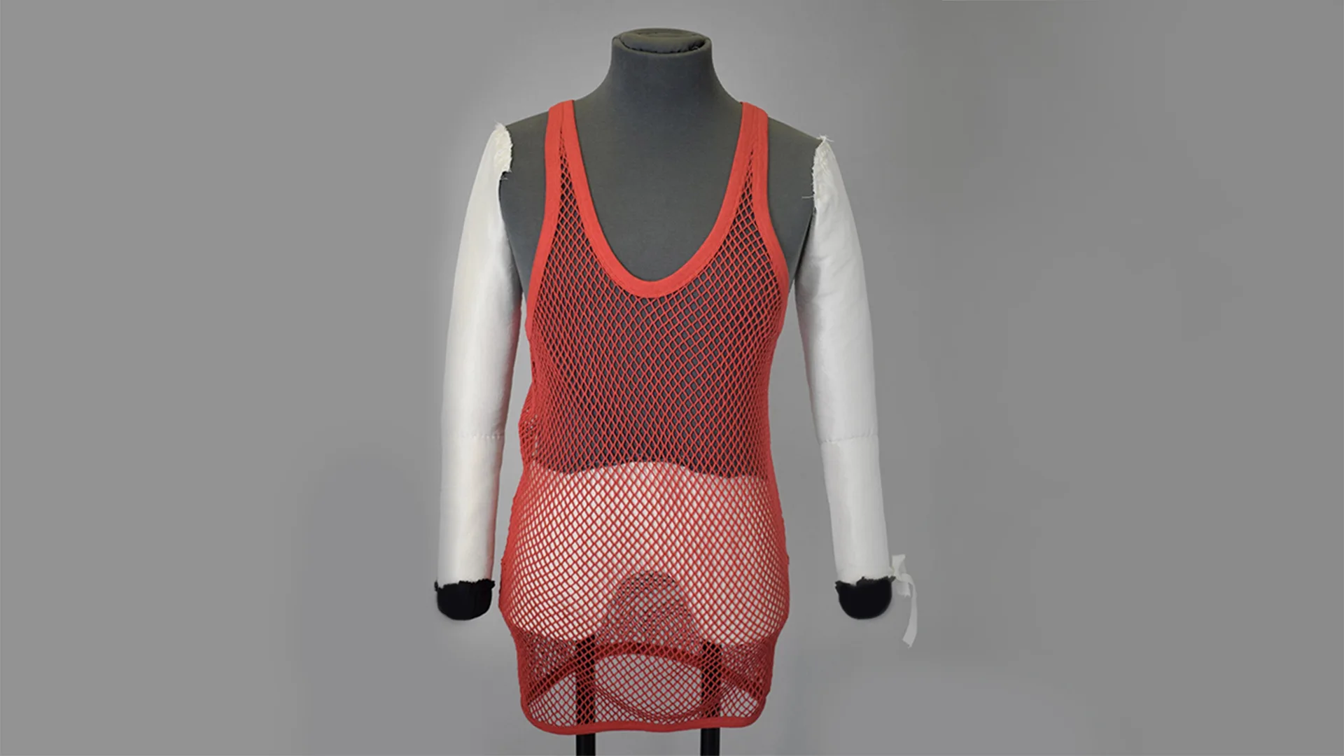 A string vest sometimes also know as a marina