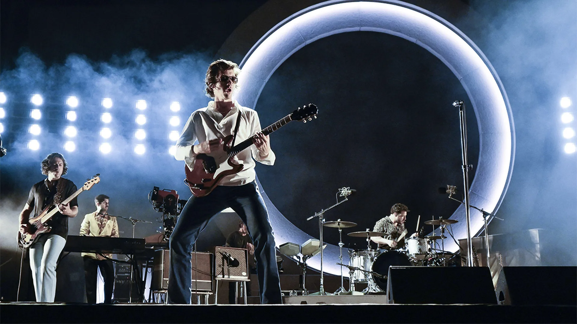 Arctic Monkeys during European Tour 2023 Rock in Roma 2023