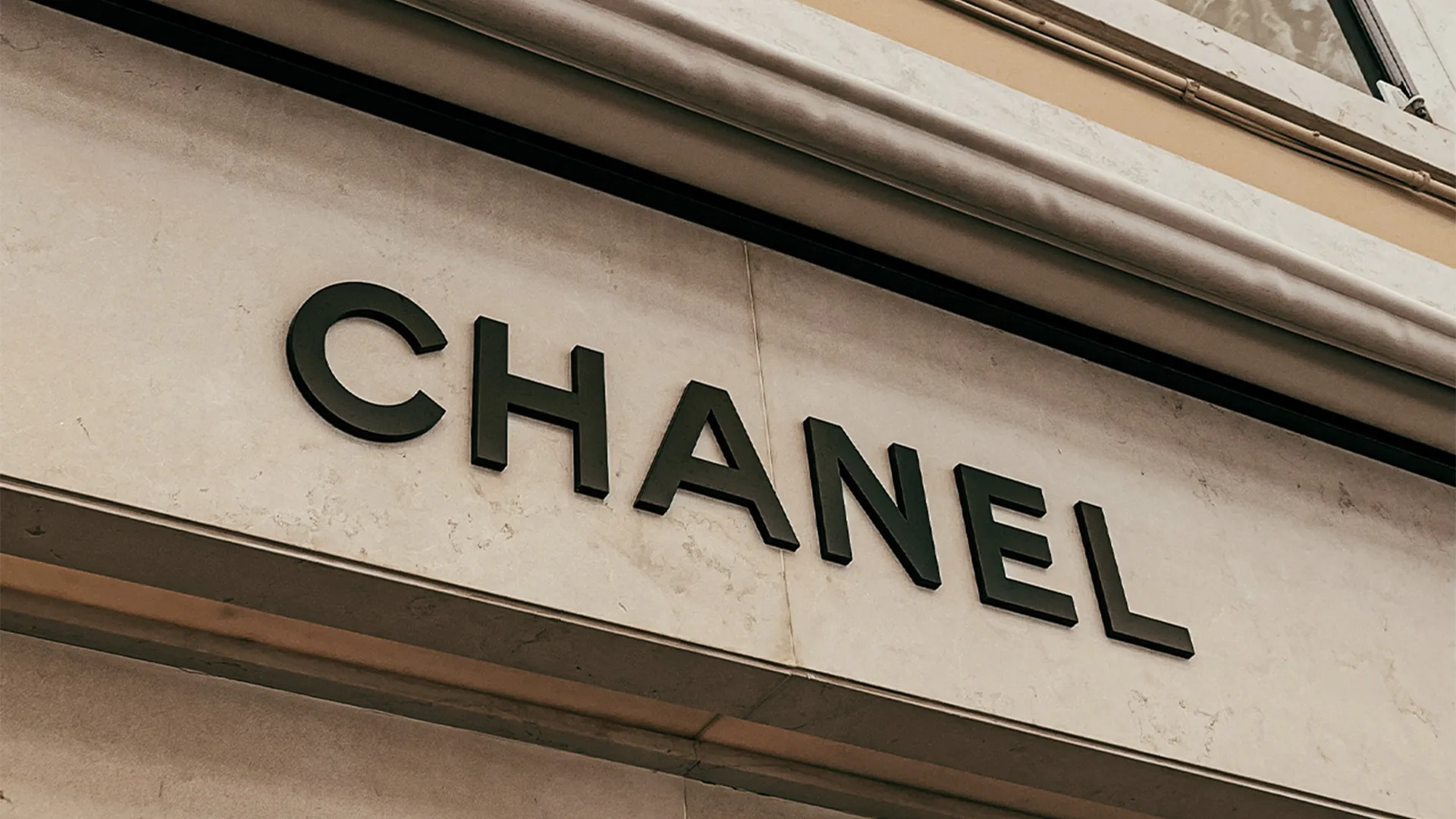 The outside of a Chanel shop