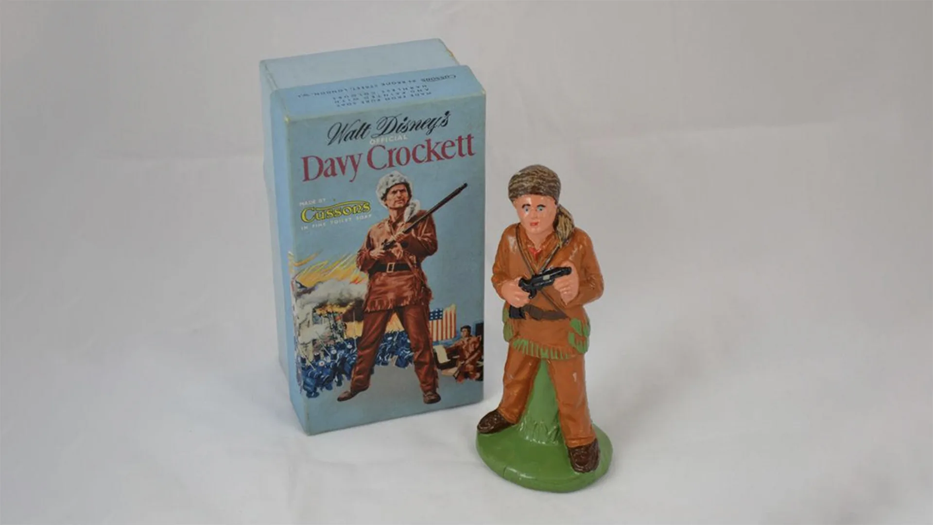 Walt Disney's Davy Crockett, a bar of soap