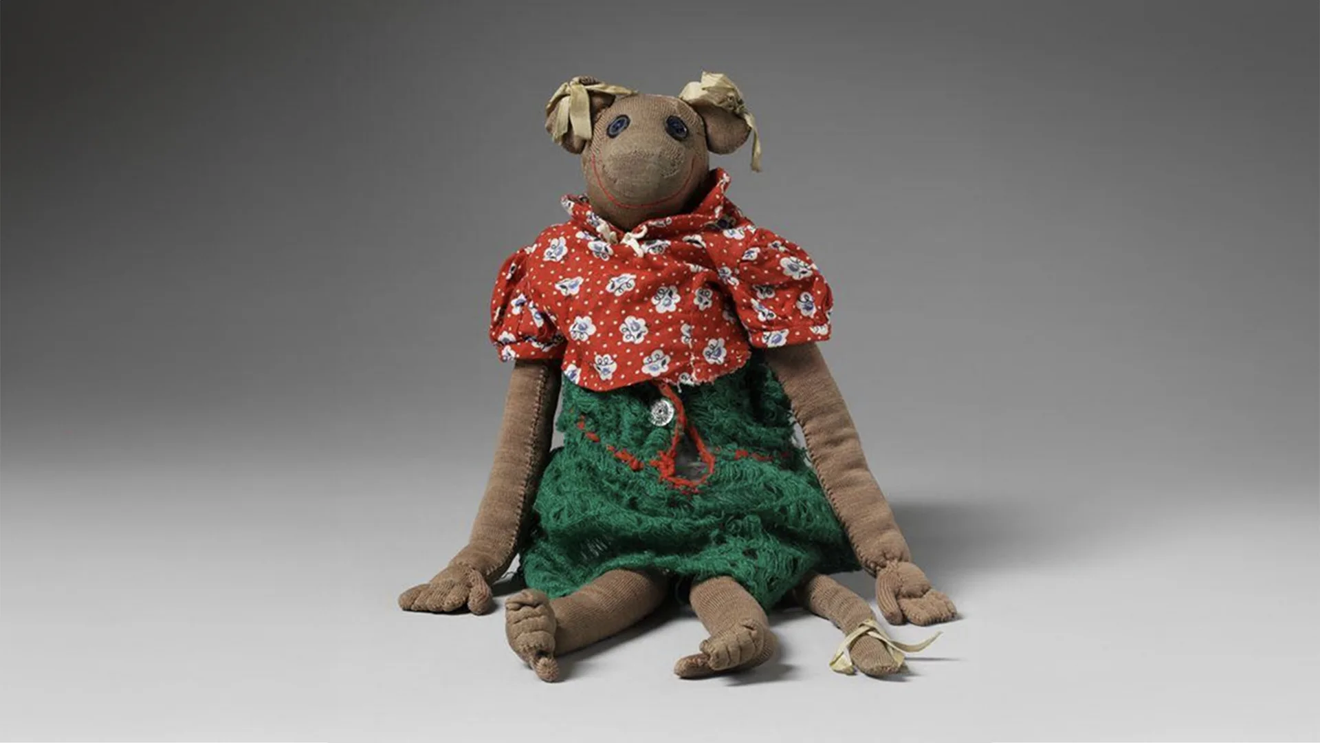 Andelusia, the monkey doll made from stockings