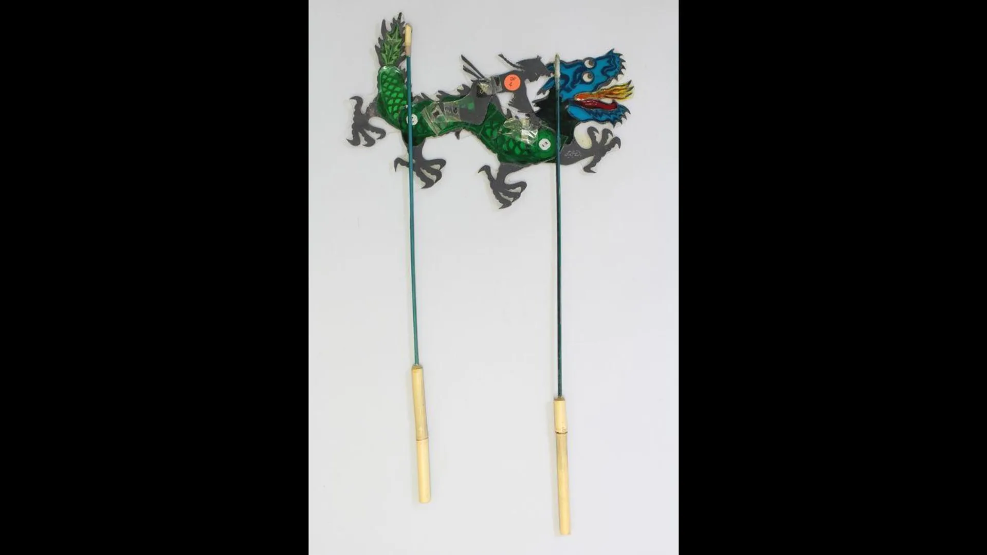 Dragon and Wang - su shadow puppet
