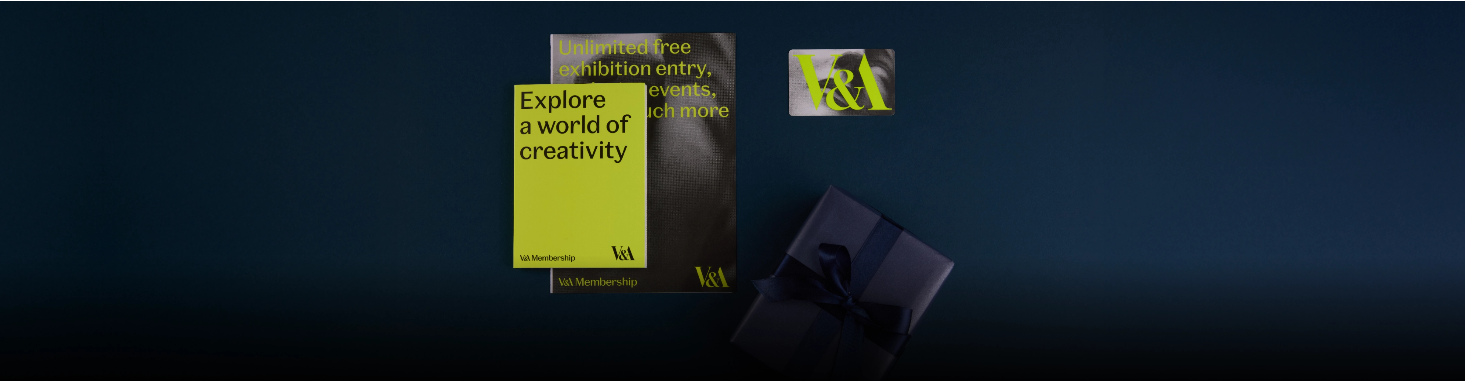 Image of gift card and membership pack