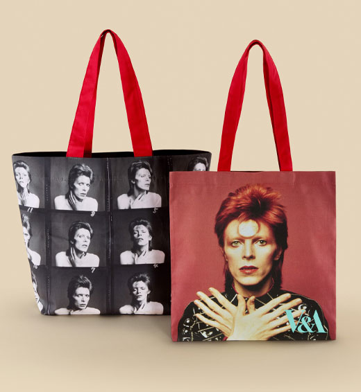David Bowie Two David Bowie tote bags