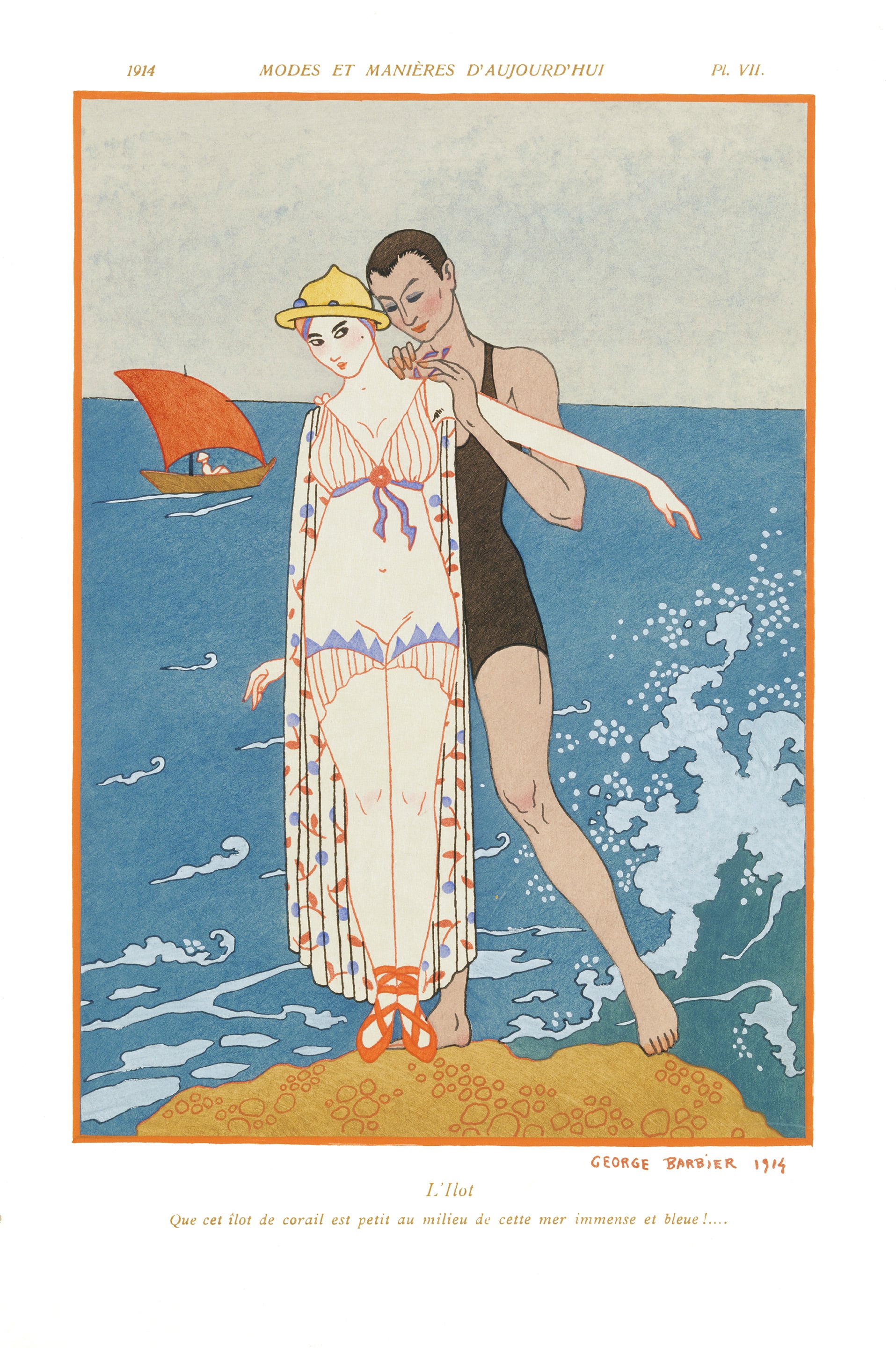 L'Ilot, fashion plate