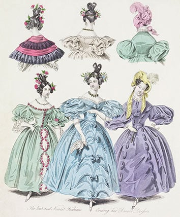 The Last and Newest Fashions: Evening and Dinner Dresses
