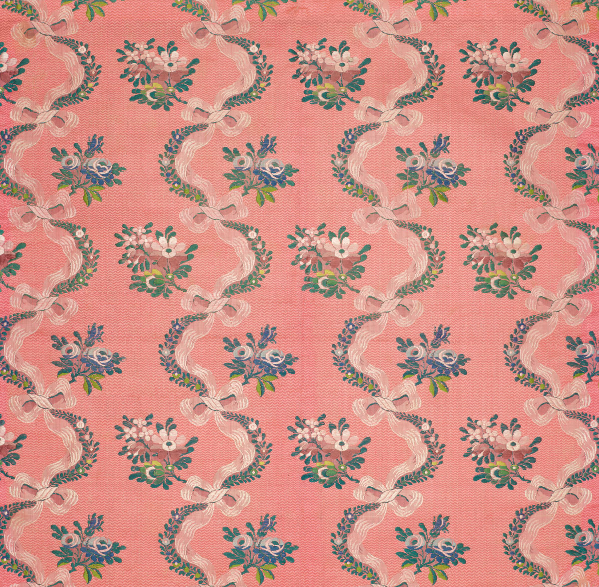 Silk fabric design