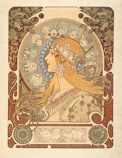 Aimee Nouvelle, proof design for a poster