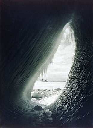 A Cavern in an Iceberg