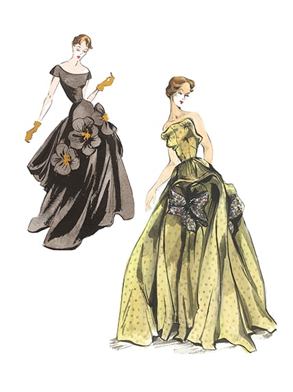 Ramatuel evening gown