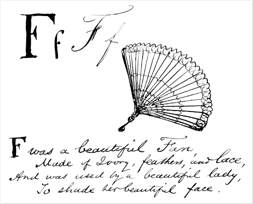 F was a beautiful Fan