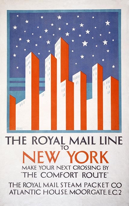The Royal Mail Line to New York