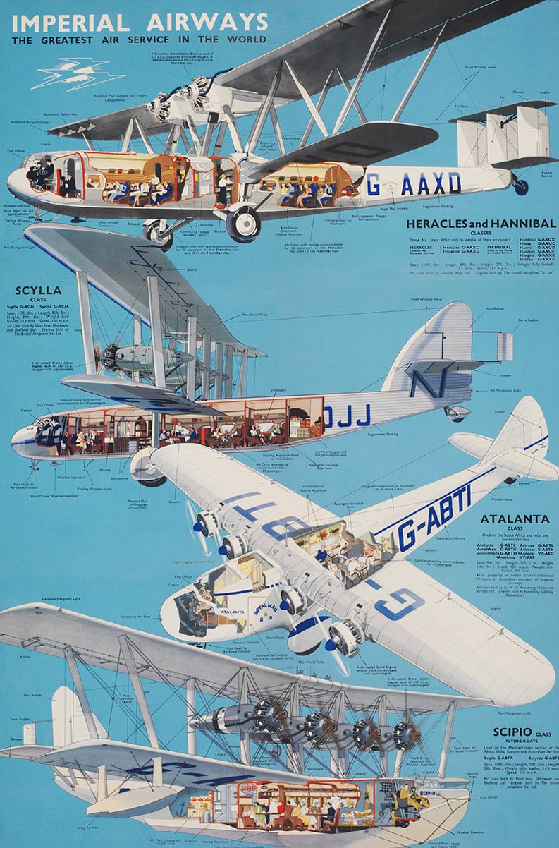 Imperial Airways planes