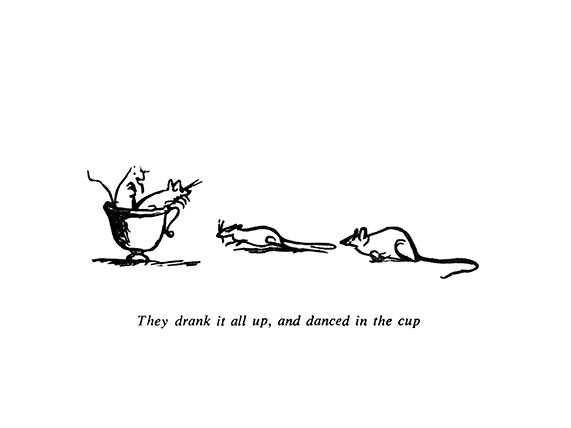 They drank it all up and danced in the cup