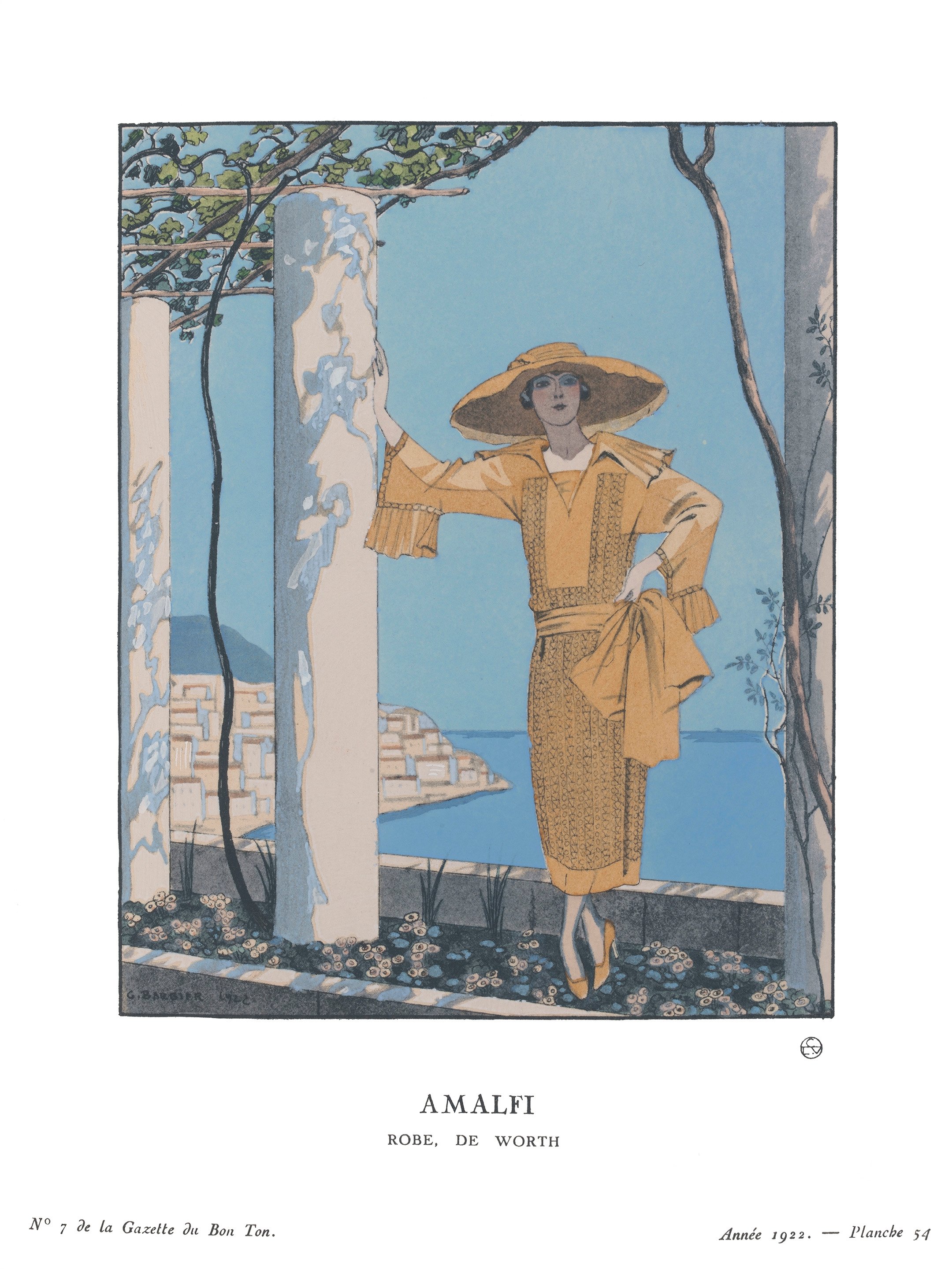 Amalfi, fashion plate