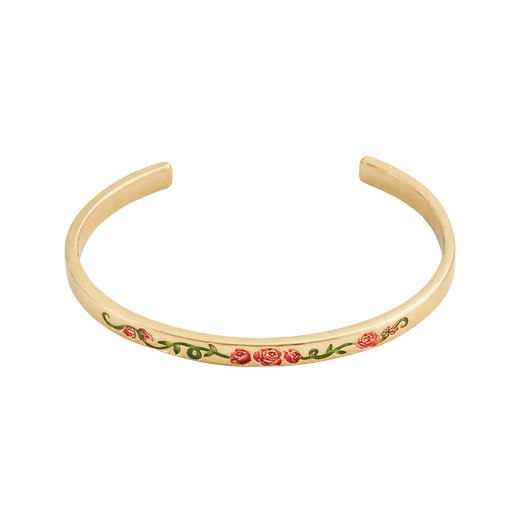 Red rose bangle by Fable England