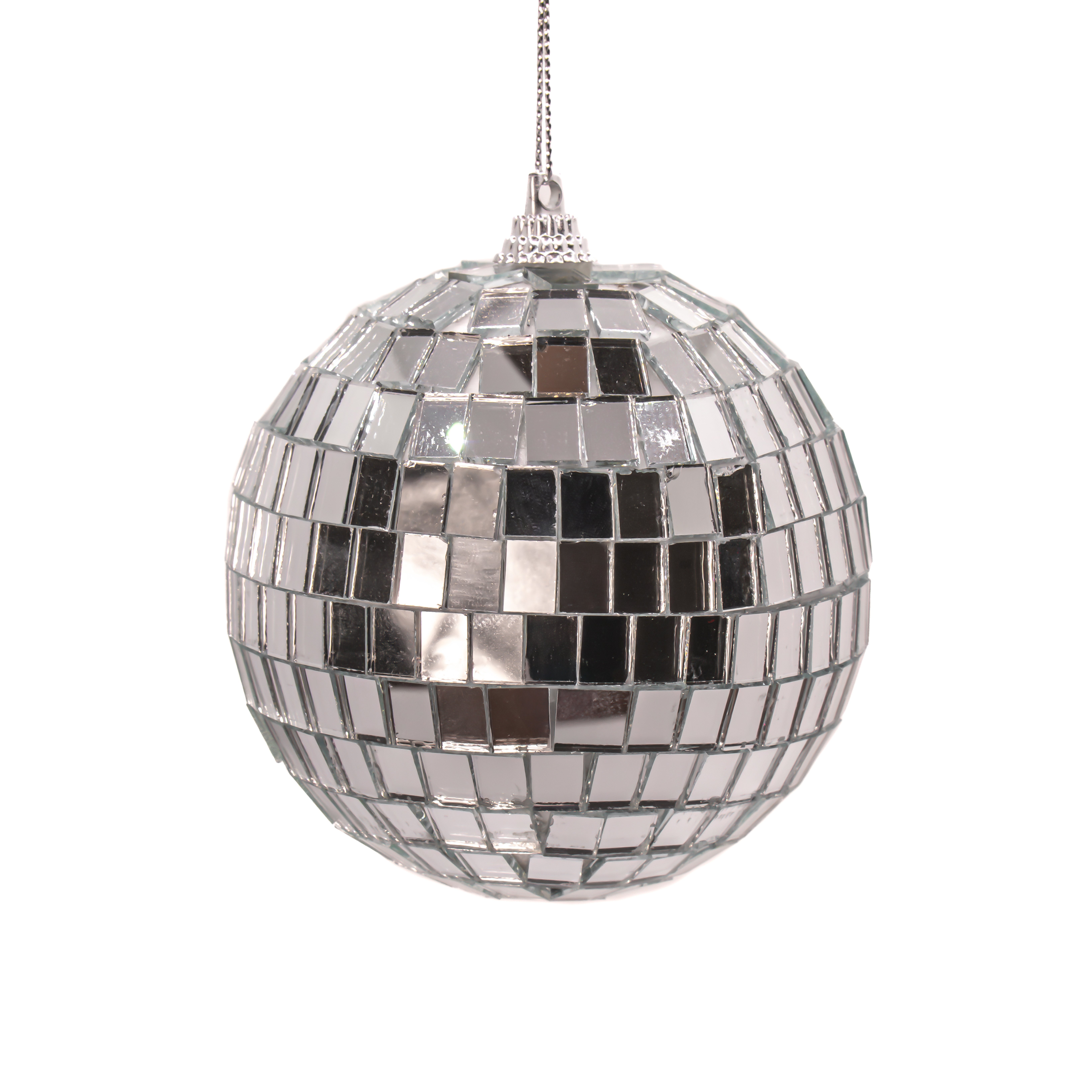 Disco ball glass decoration