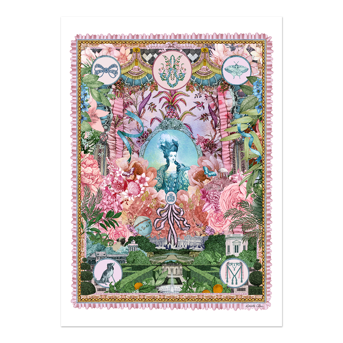 Floral Reverie by Lucille Clerc