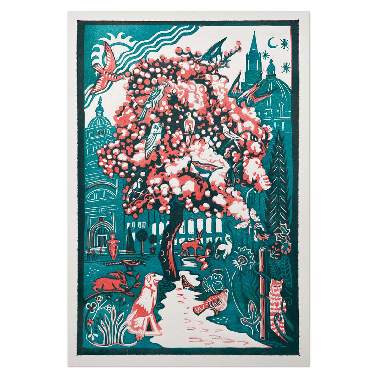 In a South Ken Garden by Kit Boyd - limited edition print