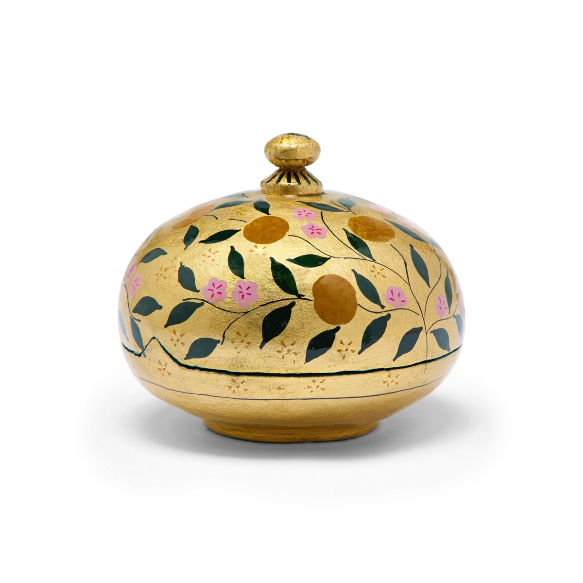 Oranges of the Morris room trinket box
